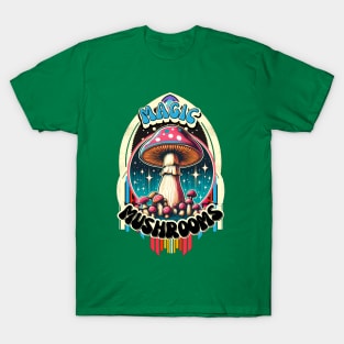 Magic Mushroom Rocket Trip T-Shirt